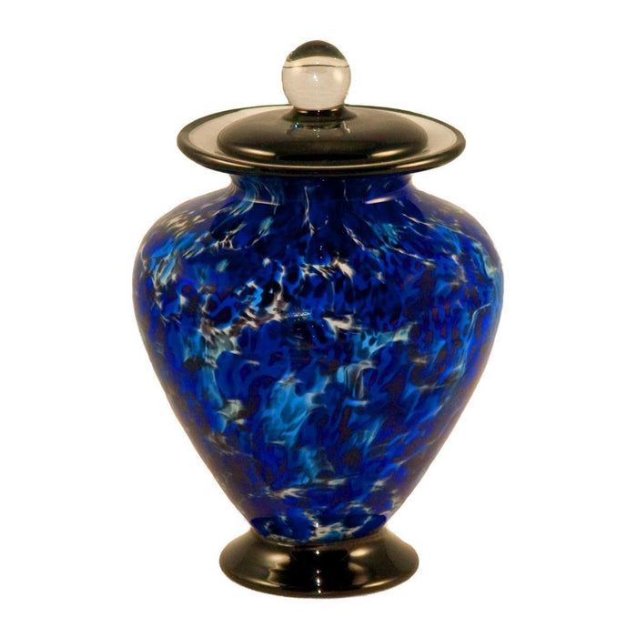 Amato Water Glass Cremation Urn in Small