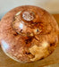 Hand-Turned Cherry Burled Urn 45 top view