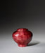 Hand Turned Wood Cremation Urn in Pink - Keepsake