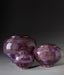 Hand Turned Rounded Purple Wood Cremation Urns