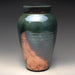Raku Ceramic Cremation Urn in Aqua luster