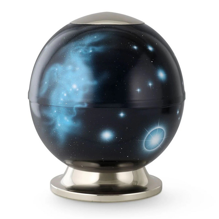Heavenly Sphere Steel Urn
