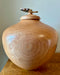 Honey locust Turned Urn with Butterfly Lid 78 