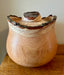 Honey locust Turned Urn with Natural Edge 77 - angle 2