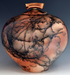 Raku Horsehair Fired Urn 403