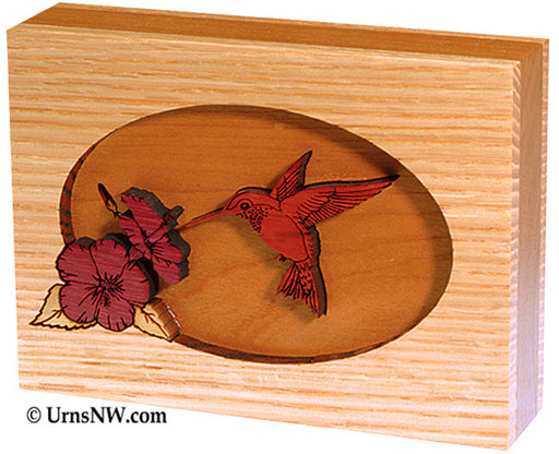 Hummingbird Dimensional Keepsake Urn