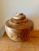 Mimosa Wood Turned Urn - angle 1