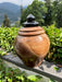 Small Salvaged Walnut Turned Urn