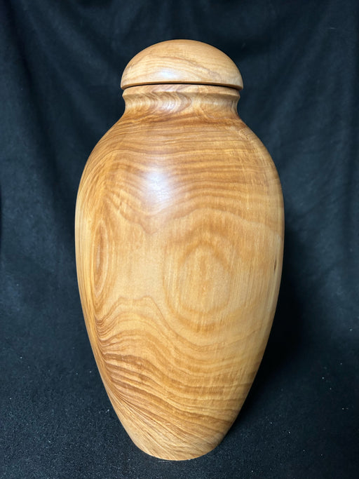 Cherry Wood Small Adult Hand Turned Urn