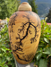 Fractal Black Locust Turned Urn - Front side