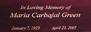 Example of Engraving