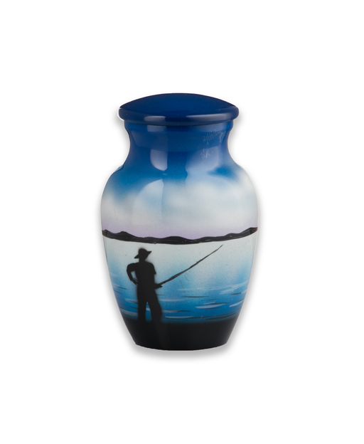 Fisherman Keepsake Size Urn