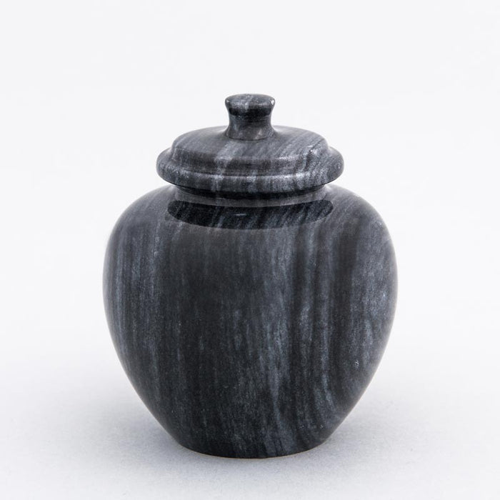 Legacy Marble Keepsake Urn in Black