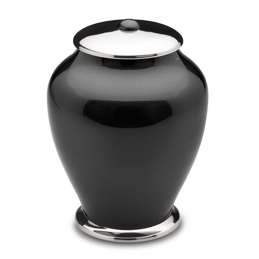 Midnight Simplicity Brass Cremation Urn