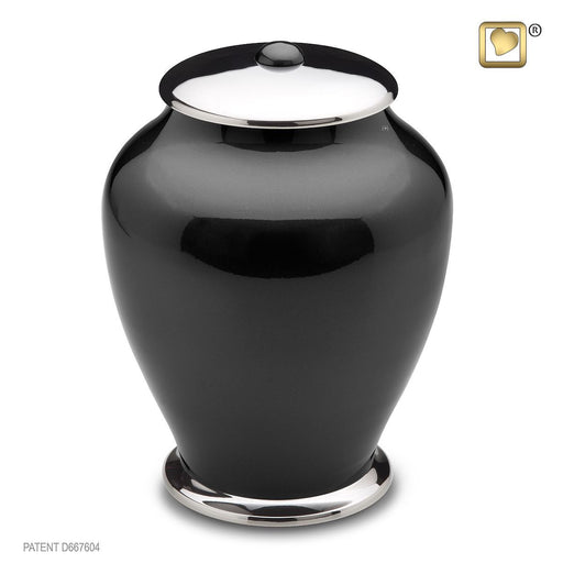 Midnight Simplicity Brass Cremation Urn