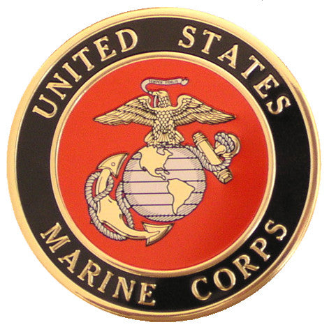 Urn Medallion: Marines