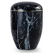 Biodegradable Marmorean Cremation Urn - Ebony Swirl