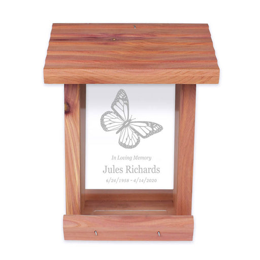 Butterfly Bird Feeder Memorial