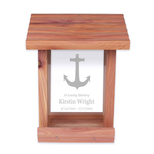 Anchor Bird Feeder Memorial