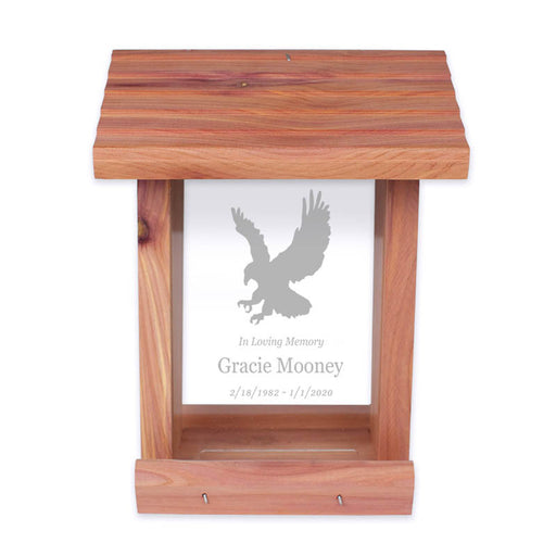 Soaring Eagle Bird Feeder Memorial