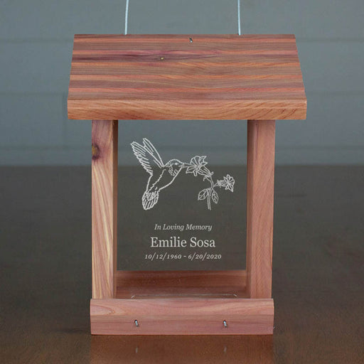 Custom Hummingbird Bereavement Gift