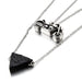 Motorcycle Cremation Necklace & Lava Rock Diffuser Bead