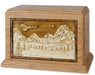 Mountain Splendor with eagle on urn