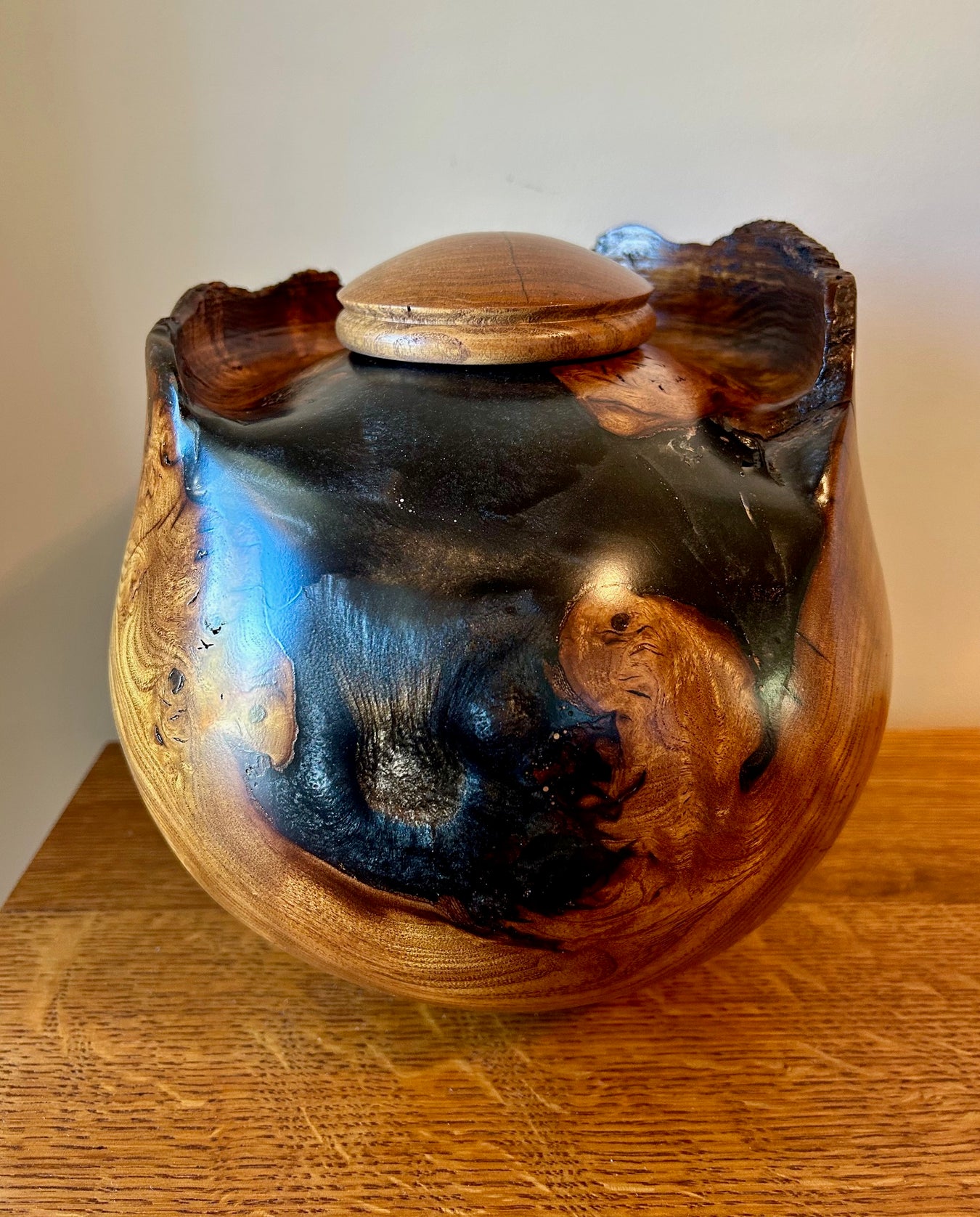Wood Turned Urns