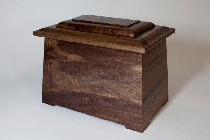 Mums cremation urn - back