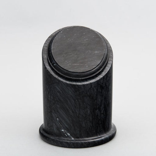 Crown Youth/Sharing Natural Marble Cremation Urn in Black