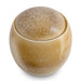 Neoteric Amber Ceramic Cremation Urn top view