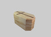 Octagonal Pine with Walnut Cross