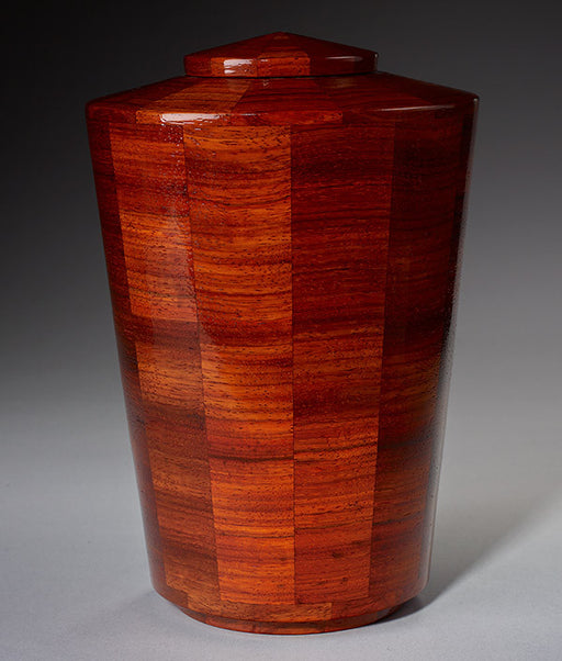 Standard (Large) Size - Padauk Wood Urn