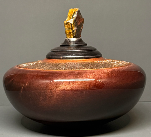 Peace Maple Turned Urn 39