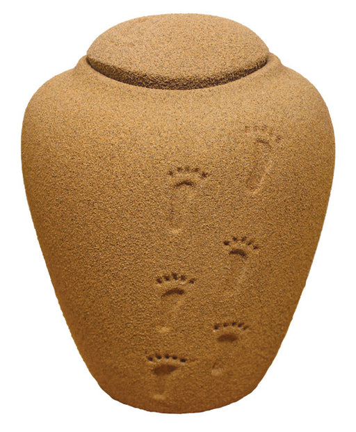 Sand & Gelatin Burial Urn - Sand