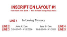 companion urn inscription layout 1