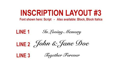 Inscription Layout #3