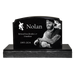 Traditional Shaped Granite Headstone