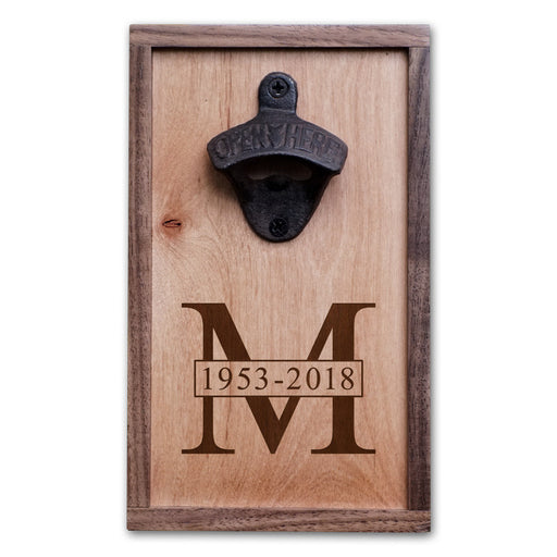 Personalized Sympathy Gift Bottle Opener Memorial