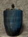 Pinnacle Maple Turned Urn with Blue Dye 34