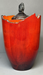 Pinnacle Maple Turned Urn with Mango Dye 31