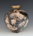Raku Horsehair Fired Urn 423 - angle 2