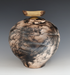 Raku Horsehair Fired Urn 423