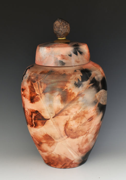 Saggar Burnished Fired Urn 307 - angle 2
