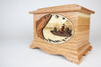 Gorgeous 3D fishing wood art scene