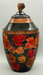 Seasons Maple Turned Urn with Black Dye 36