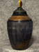 Seasons Maple Turned Urn with Black Dye 37 - angle 2
