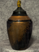 Seasons Maple Turned Urn with Black Dye 37