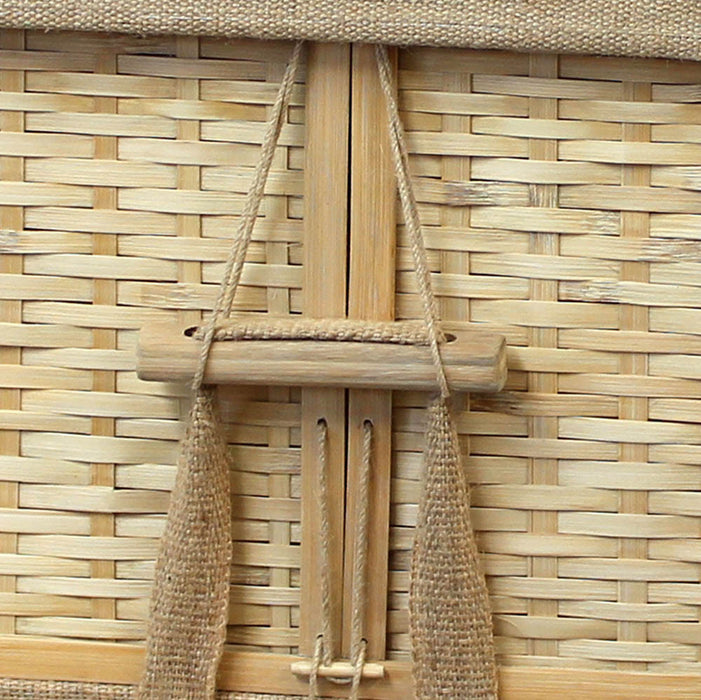 Bamboo Casket Detail: Handles