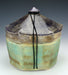 Six-Sided Tent-Form Soda-Fired Ceramic Urn - Angle 2